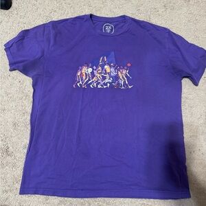 Purple Graphic Shirt